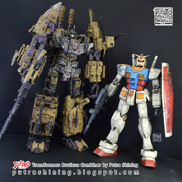 Toy Custom Paint: Transformers Bruticus Combiner by Putra Shining