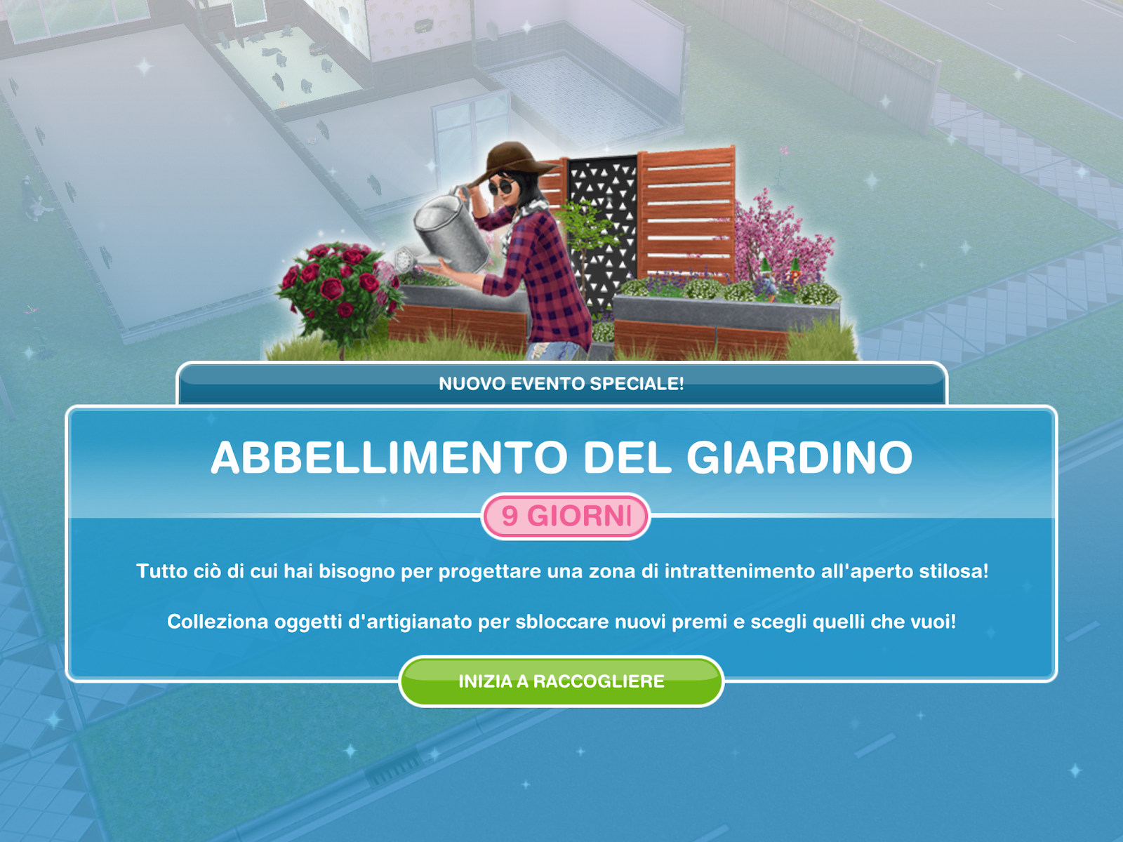 The Sims Freeplay It Abbellimento Del Giardino