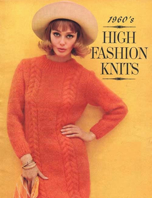 Mod and Mint: Vintage 1960s High Fashion Knit Outfits