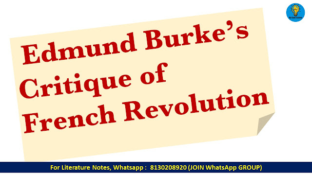 Edmund Burke’s critique of the French Revolution