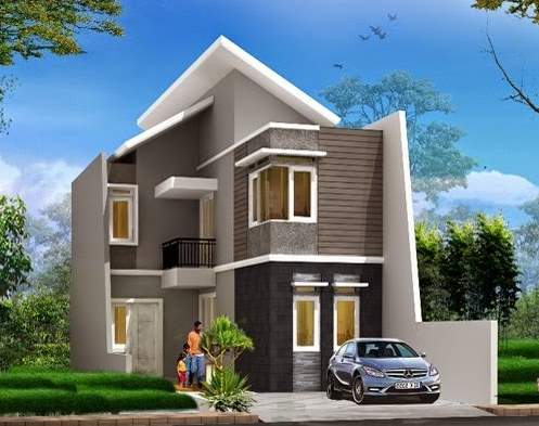 18 Model  Atap  Rumah Minimalis  1 2 Lantai Terbaru 