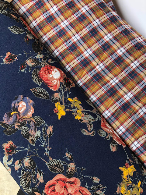 Style Maker Fabrics' Floral Rayon Crepe and Rayon Plaid Shirting