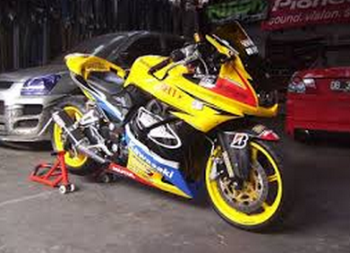 Modifikasi Ninja Rr Mono 250 150 Fi Full Fairing Bagus 