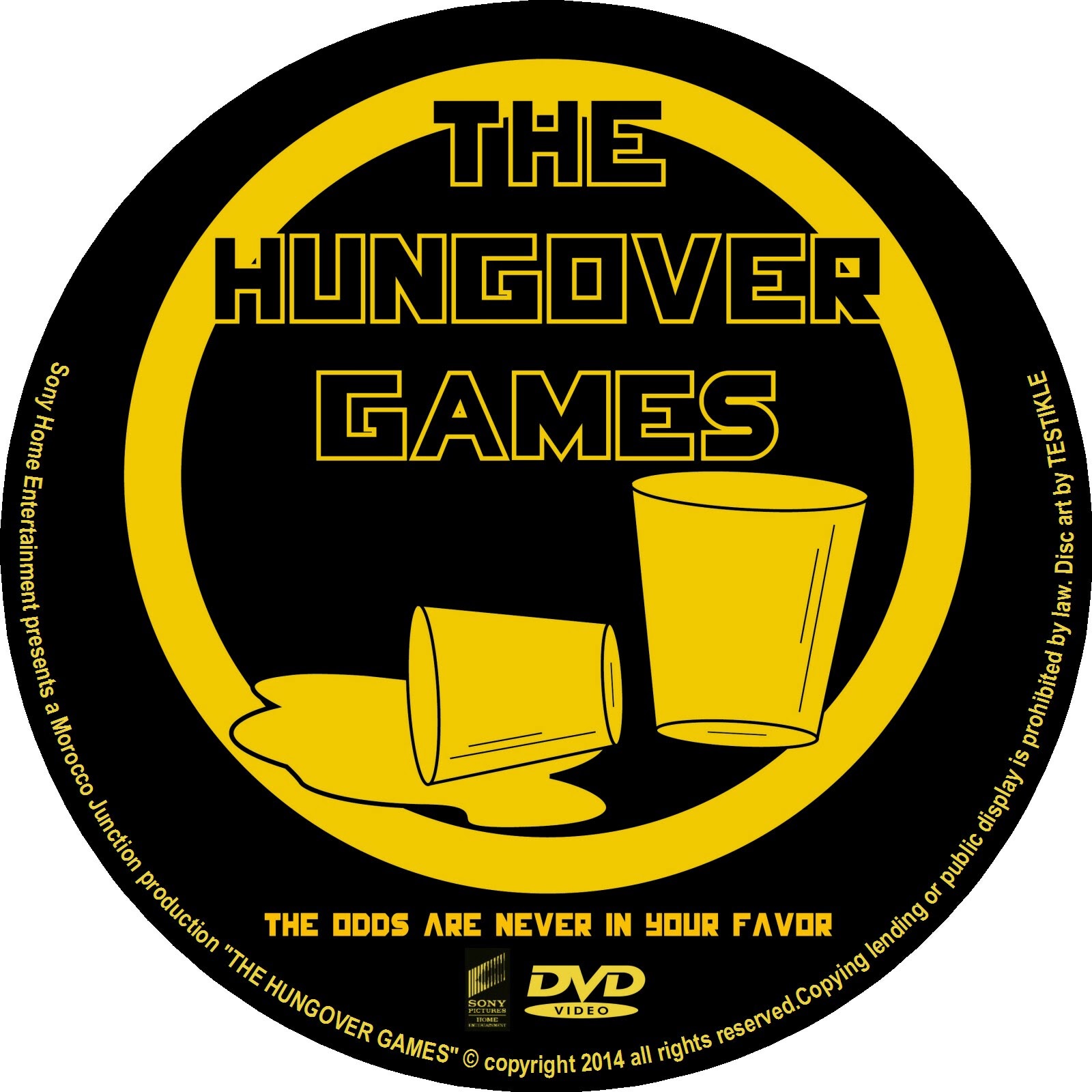 Hung Over Games DVD Cover
