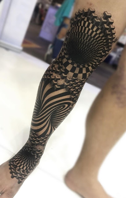 50 tatuagens masculinas para fazer nas pernas