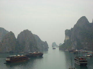 The famous Halong Bay