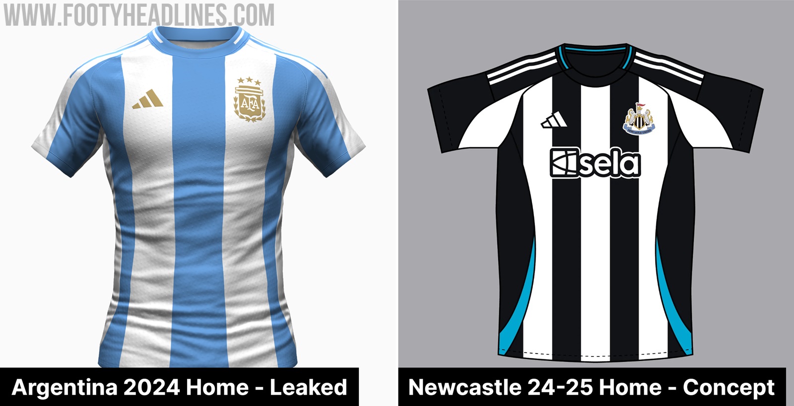 Adidas Newcastle United 24-25 Concept Kits - No More Castore - Based on  Leaked Adidas 2024 National Team Kits - Footy Headlines