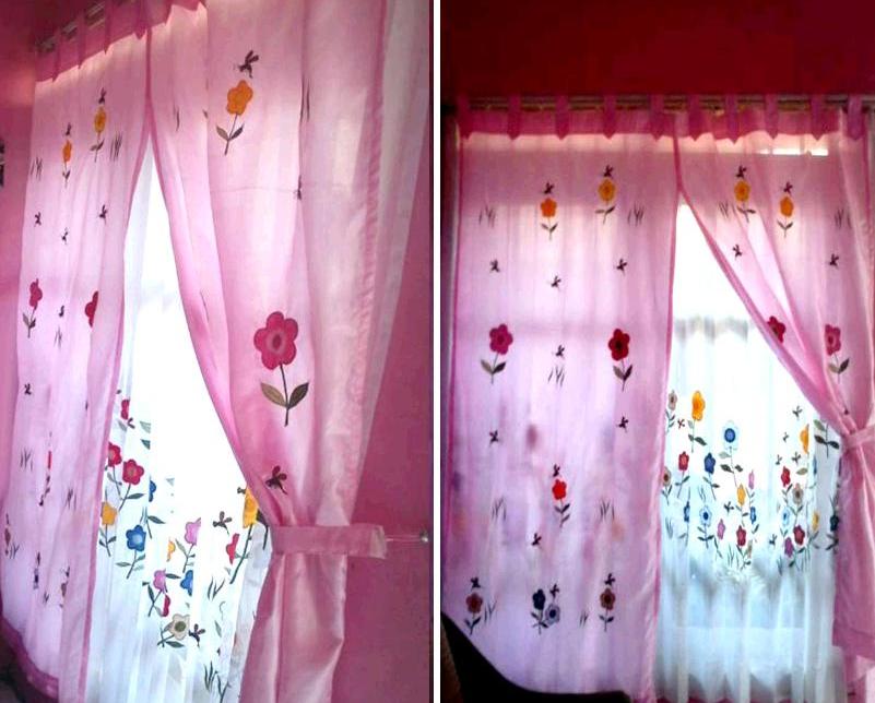 get an enjoy life Gorden  Bordir Embroidery Curtain 