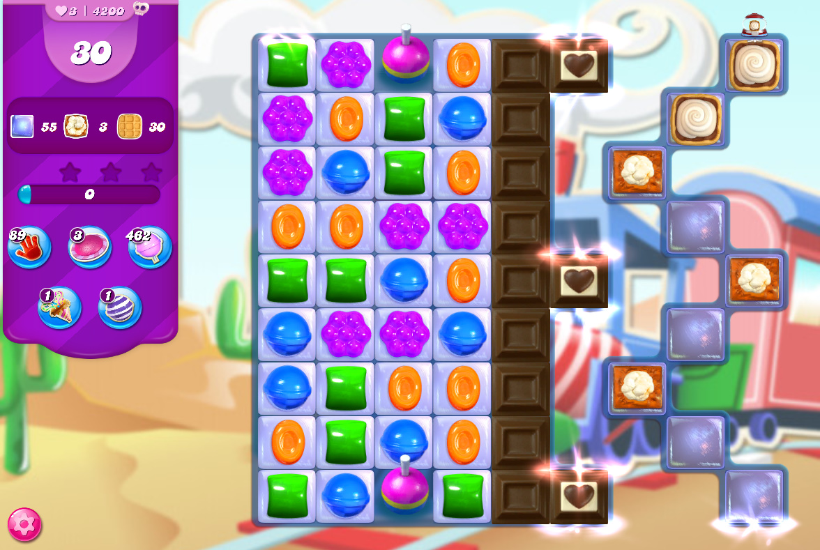 Candy Crush Saga level 4200