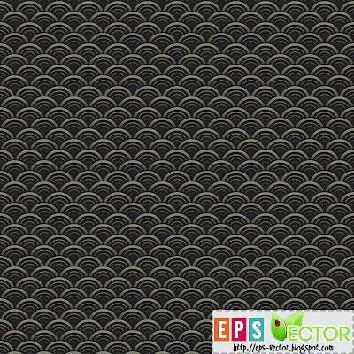 [Vector] - Oriental waves seamless pattern