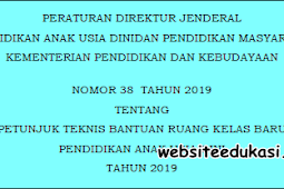 Juknis Bantuan Ruang Kelas Baru PAUD Tahun 2019