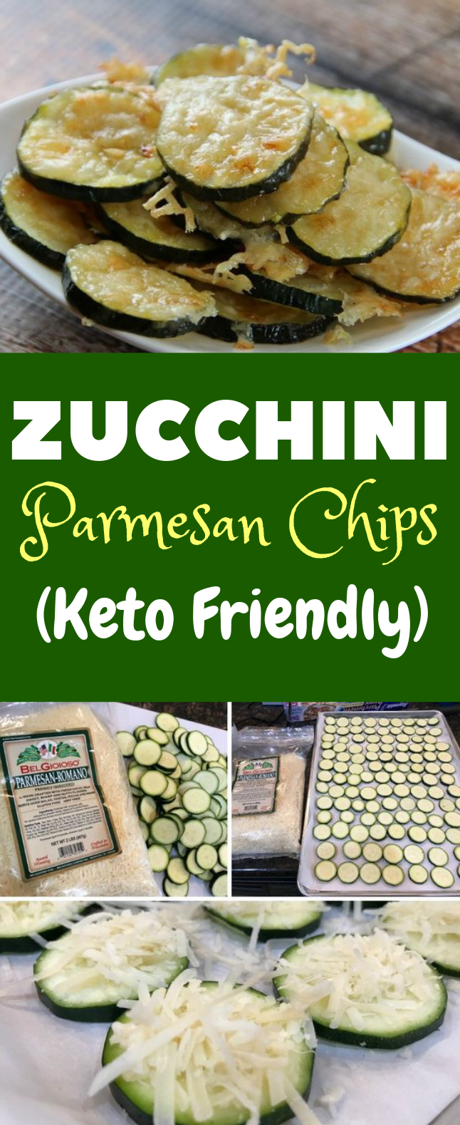 Low Carb Zucchini Parmesan Chips – Keto Friendly Recipe #Keto #DietRecipe