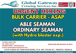 hiring bulk carrier vessel crew
