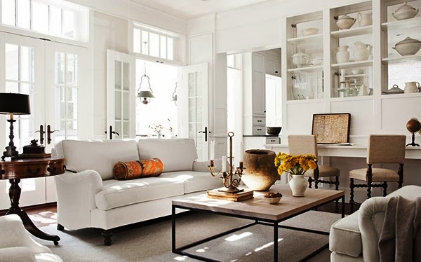 Desain Interior Warna Cat Ruang Tamu Minimalis Modern Cerah