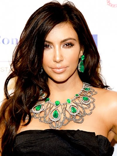 Kim Kardashian in Lorraine Schwartz Red carpet season is in full swing