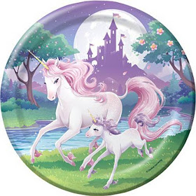 Nella the Princess Knight party supplies-paper plates