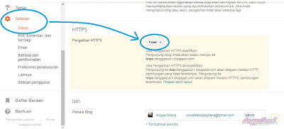 Cara Menggunakan Sertifikat SSL/HTTPS Pada Blogspot