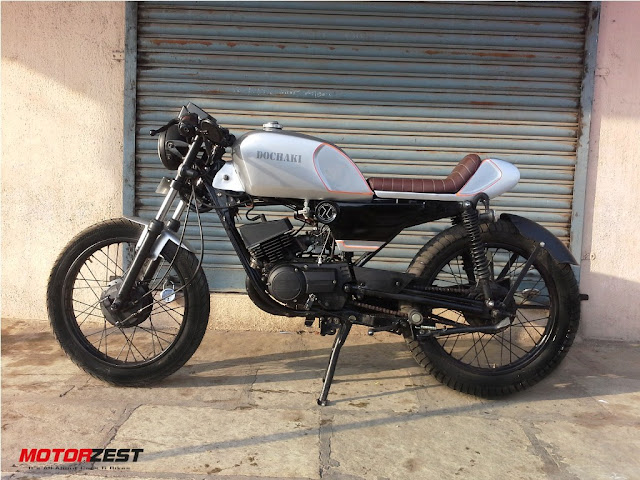 Dochaki Blade - A Custom Cafe Racer made from Yamaha RXZ