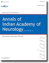 Annals of Indian Academy of Neurology