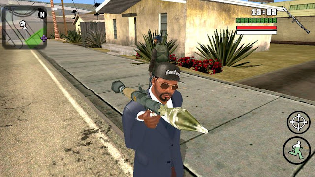 Drop Unwanted Weapons for GTA SA Android Mod