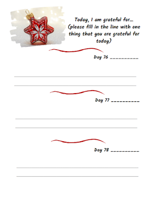 Daily Gratitude Journal for Kids - 100 Days of Gratitude Journal: Christmas Theme