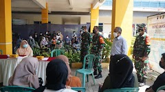  Sambut HUT Korem 071/Wijayakusuma Target 5000 Warga Tervaksinasi