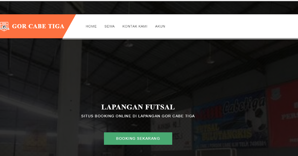 ARISANDI47  Aplikasi Penyewaan Booking Lapangan Futsal 
