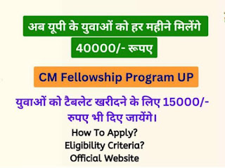 UP CM FELLOWSHIP PROGRAM