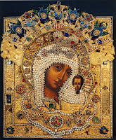 The image of the Virgin of Kazan