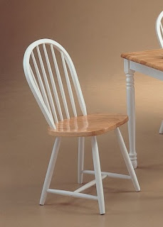 Set of 4 Country Windsor Kitchen Furniture Dining Chair/Chairs