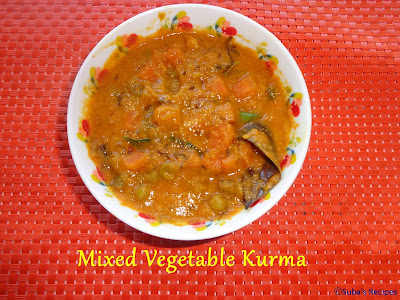 Mixed Vegetable Kurma