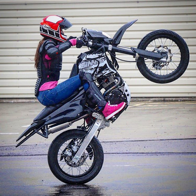 biker chicks girl