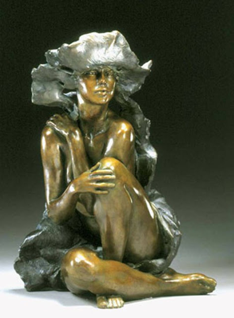 Bronze Sculpture by French Artist-"Jacques Le Nantec" 1940