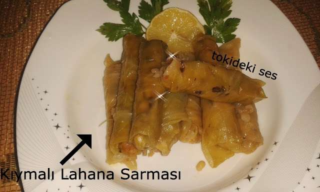 Kıymalı Lahana Sarması Tarifi