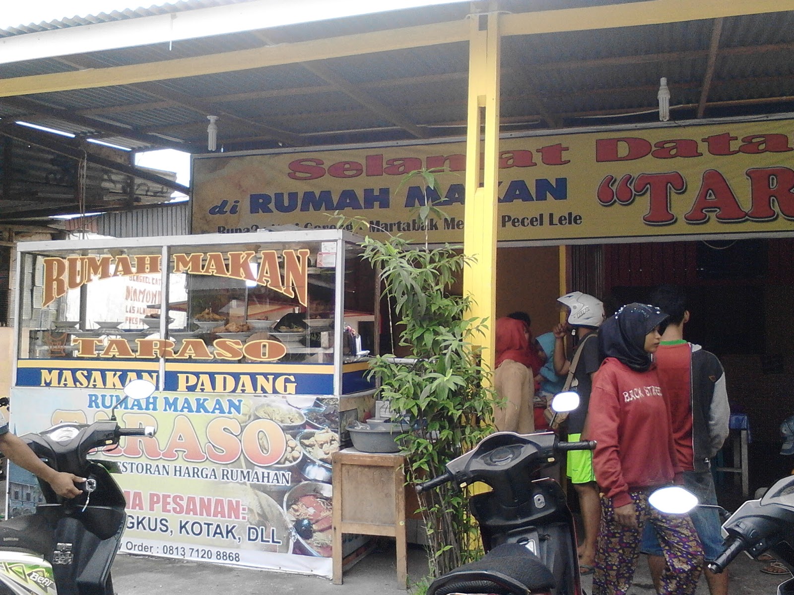Enaknya Telor Dadar Rumah Makan Taraso Pekanbaru  Travel 