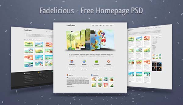 Free Editable PSD Website Template