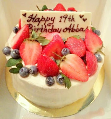 Cherie Kelly's Strawberry Fresh Cream Cake