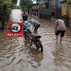 Pantau Wilayah, Personil Polsek Marbo Imbau Masyarakat Waspada Bencana Banjir 