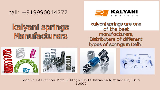 Find the Steel Spring Manufacturers in India | Spring Manufacturers in Delhi