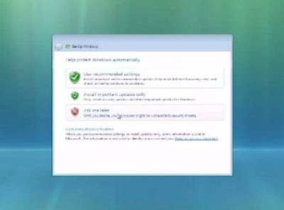 cara instal windows vista