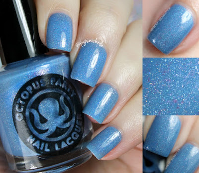 Octopus Party Nail Lacquer Something Borrowed, Something Blue