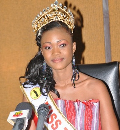 Miss Togo 2012 winner Camih Epiphanie Gantin