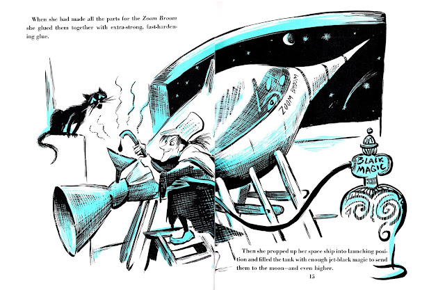 "Space Witch" written & illustrated by Don Freeman (1959)