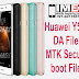 Huawei Y5 II DA File MTK Secure boot File
