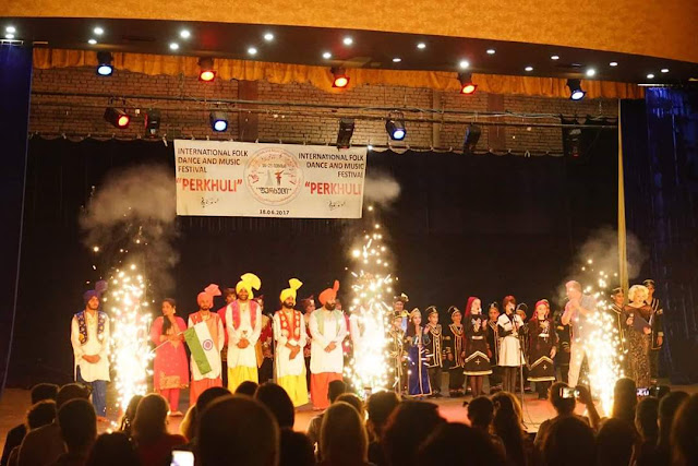 International Folk Dance and Music Perkhuli Festival Tbilisi 2017 