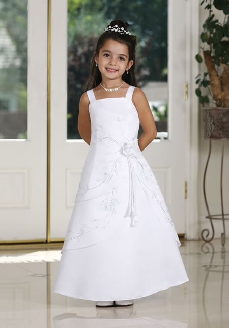 Bridemaid Kids Wedding Gown