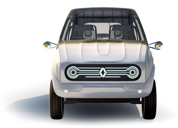 The competition itself asked its participants to redesign the Renault R4 to