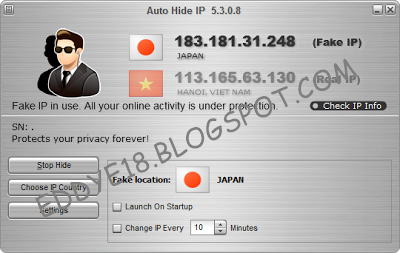 Auto Hide IP v5.3.5.2 Full Serial