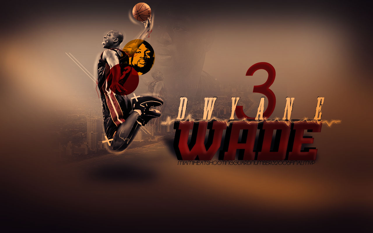 NBA Wallpapers: Dwyane Wade - Miami Heat