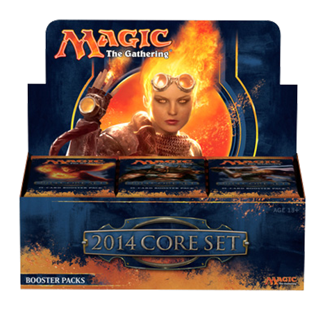 magic 2014 booster pack box